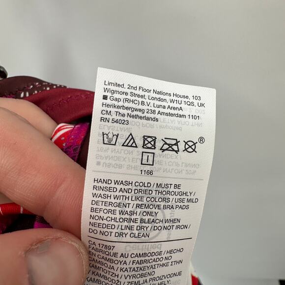 ATHLETA NWT Square Nek Bra Cup Tankini // 32D/DD - Picture 10 of 14